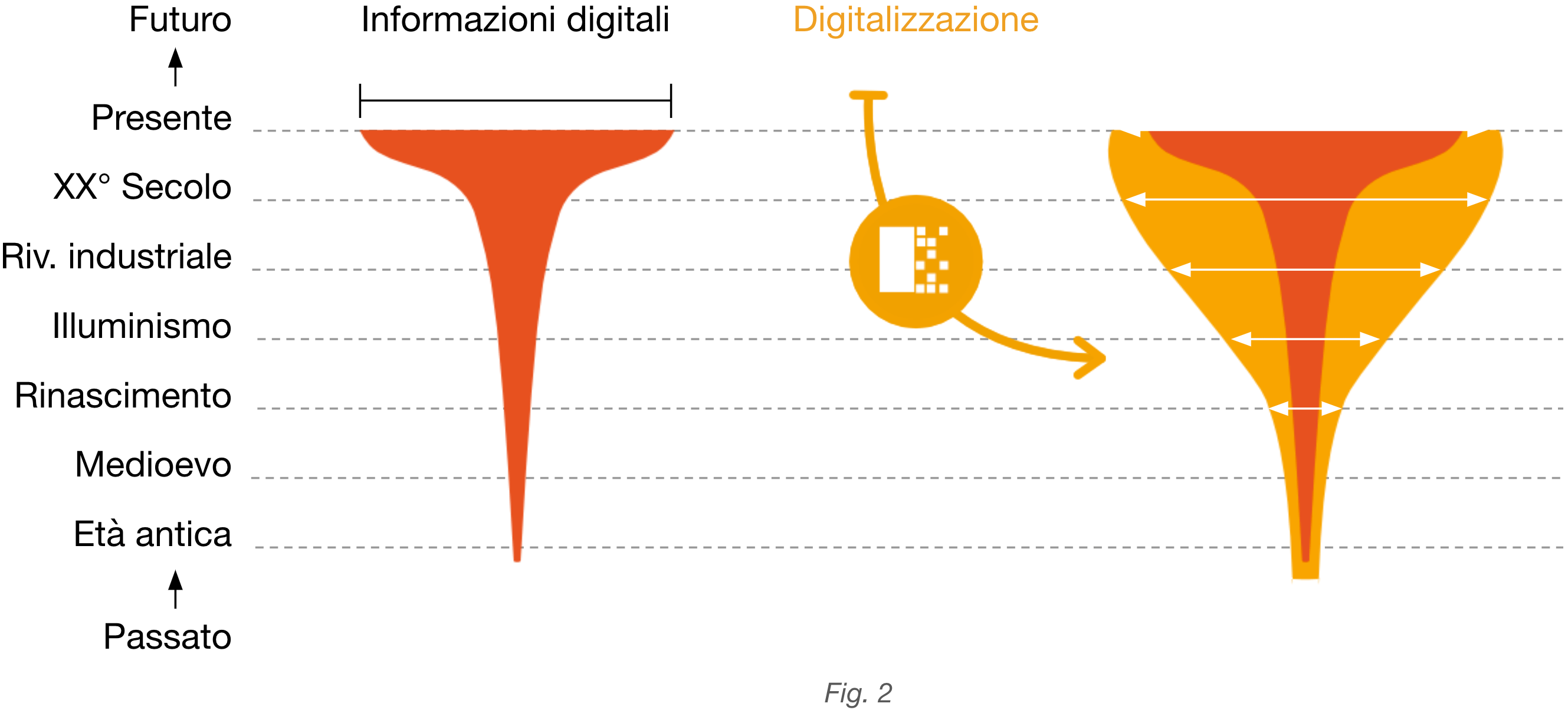 Grafico Il fungo delle informazioni