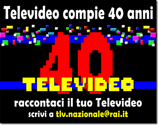 Televideo 40 anni