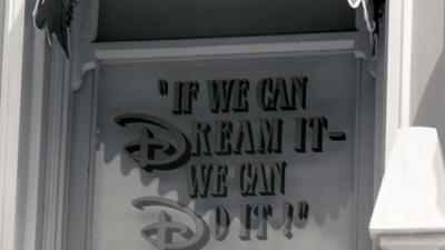If you can dream it you can do it. If we can dream it we can do it.