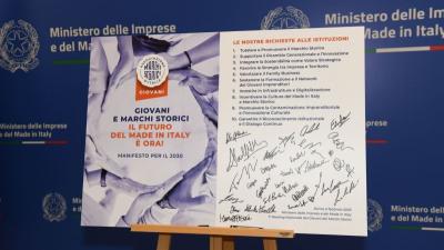 giovani marchi storici manifesto 2030
