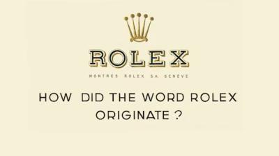 Rolex history