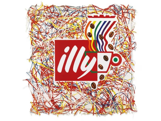 Illy logo JAMES ROSENQUIST